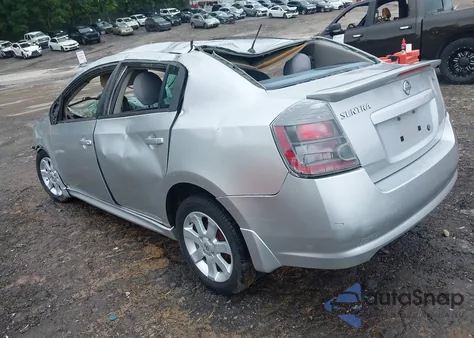 2010 Nissan Sentra 2.0Sr из США, поврежденный, VIN 3N1AB6AP2AL667205